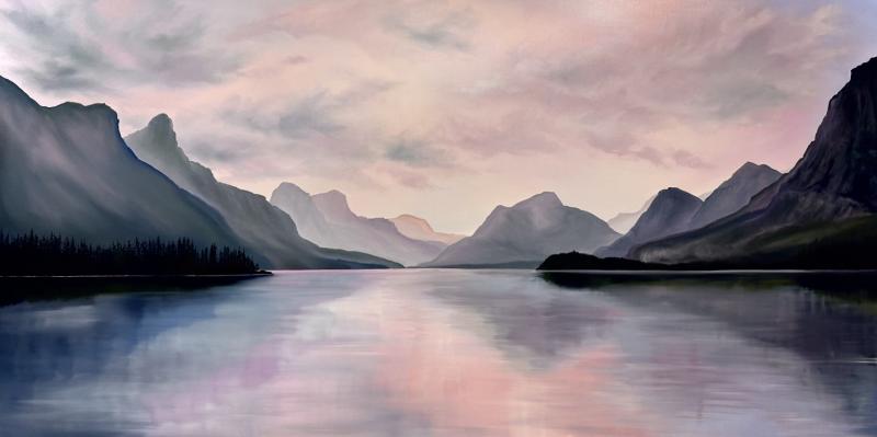 Corrinne Wolcoski Maligne Dusk Falls Softly