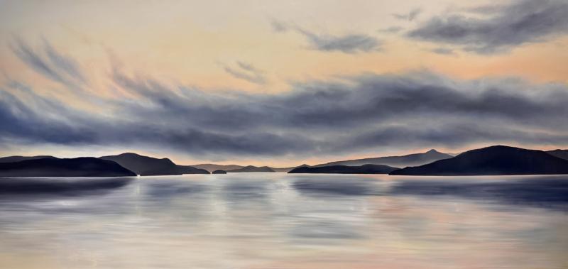 Corrinne Wolcoski Tangerine Skies Lions Bay View
