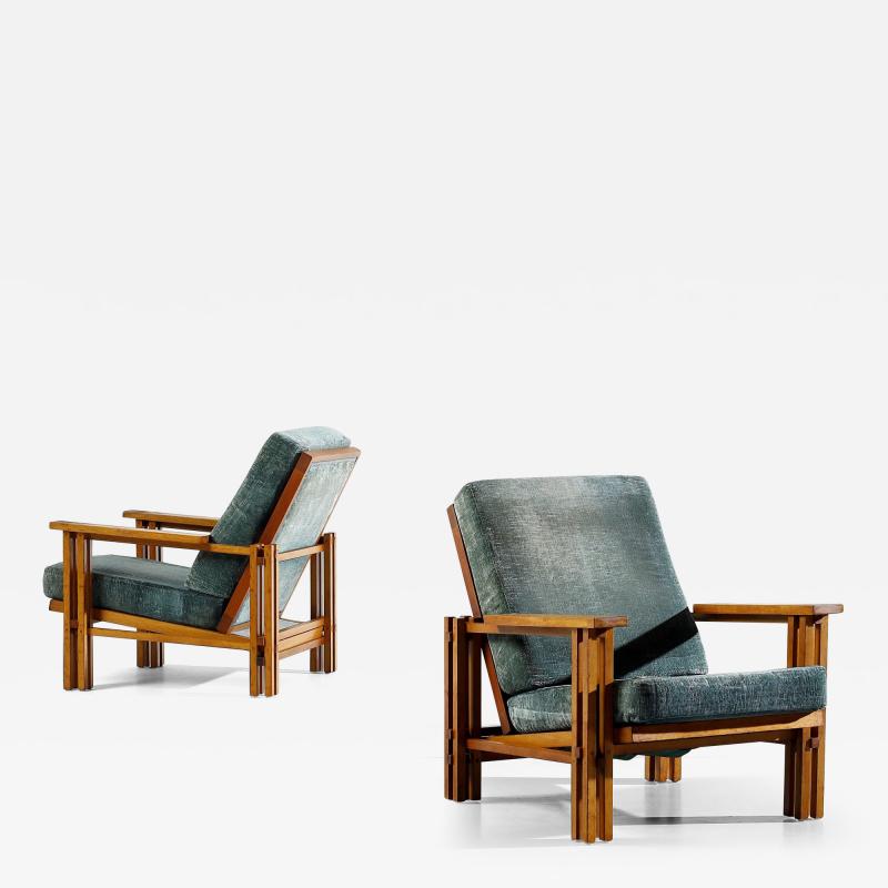 Costantino Dardi Pair of armchairs