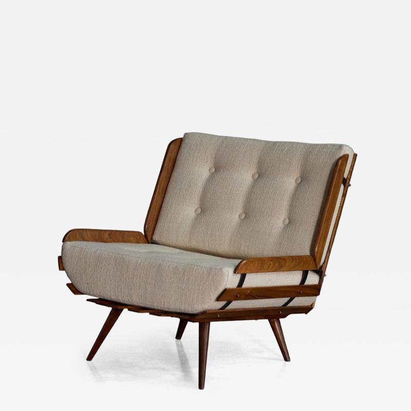 Costelinha Lounge Chair by M veis Pailar Brazil 1960s