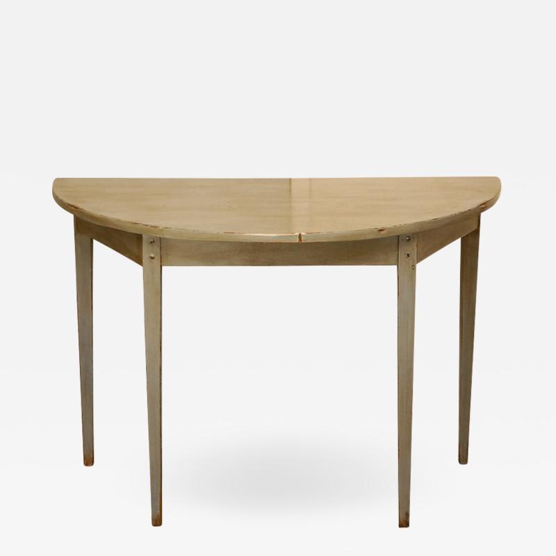 Country Demi Lune Table