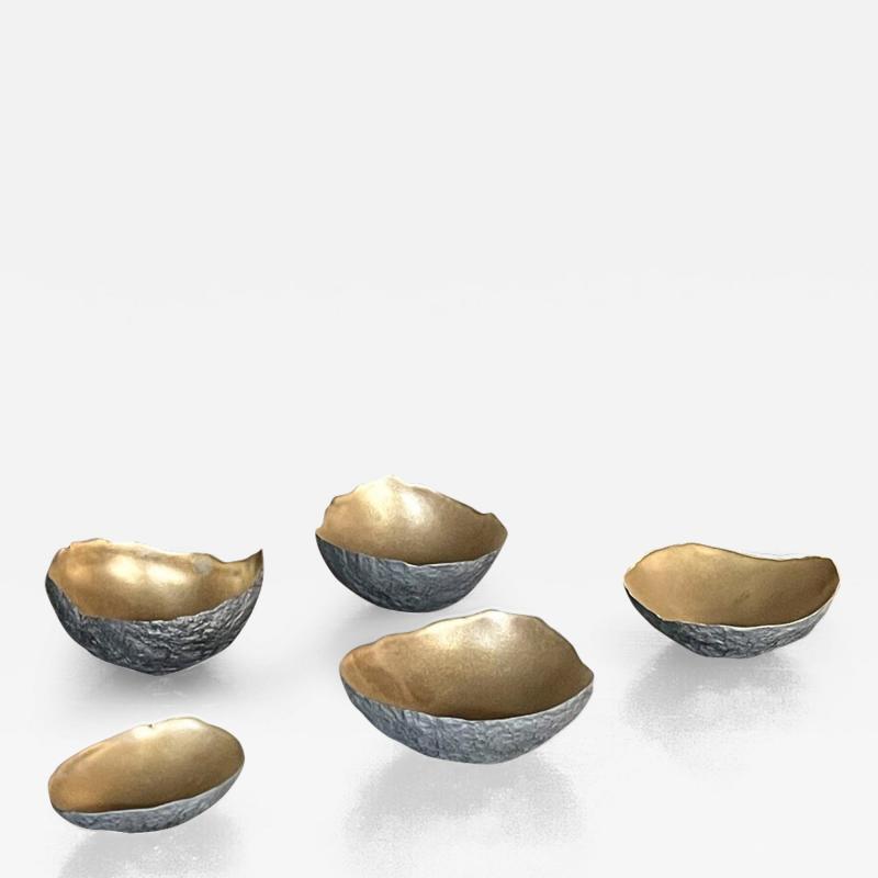 Cristina Salusti 5 small ceramic vessels 2023