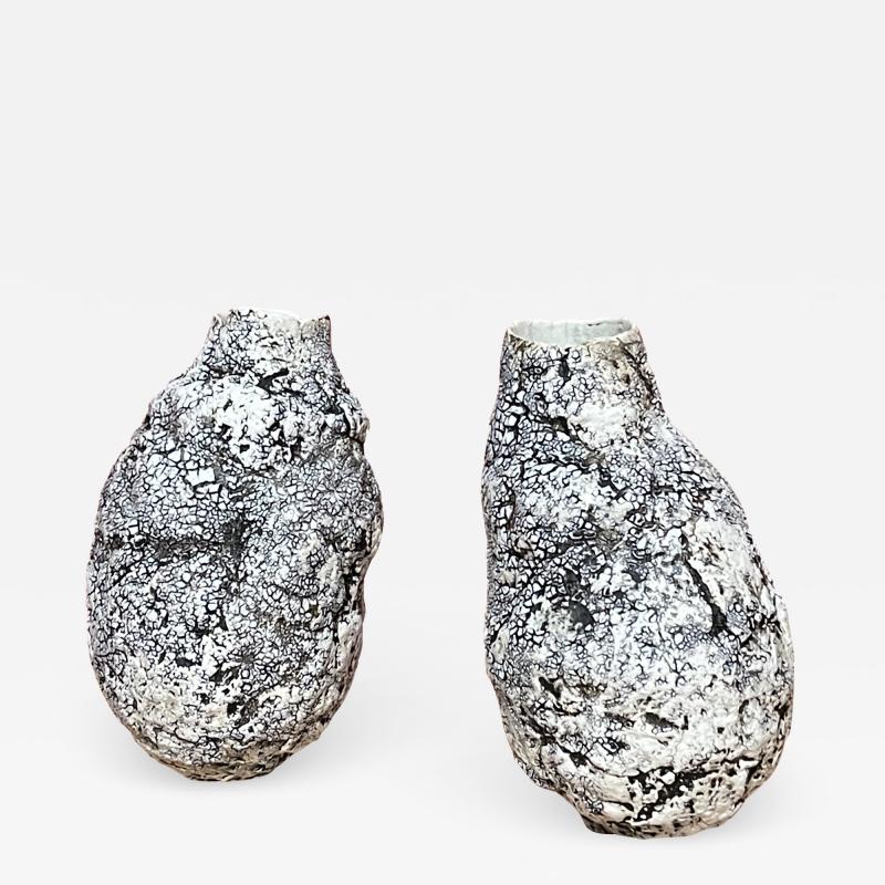 Cristina Salusti Pair of ceramic vases