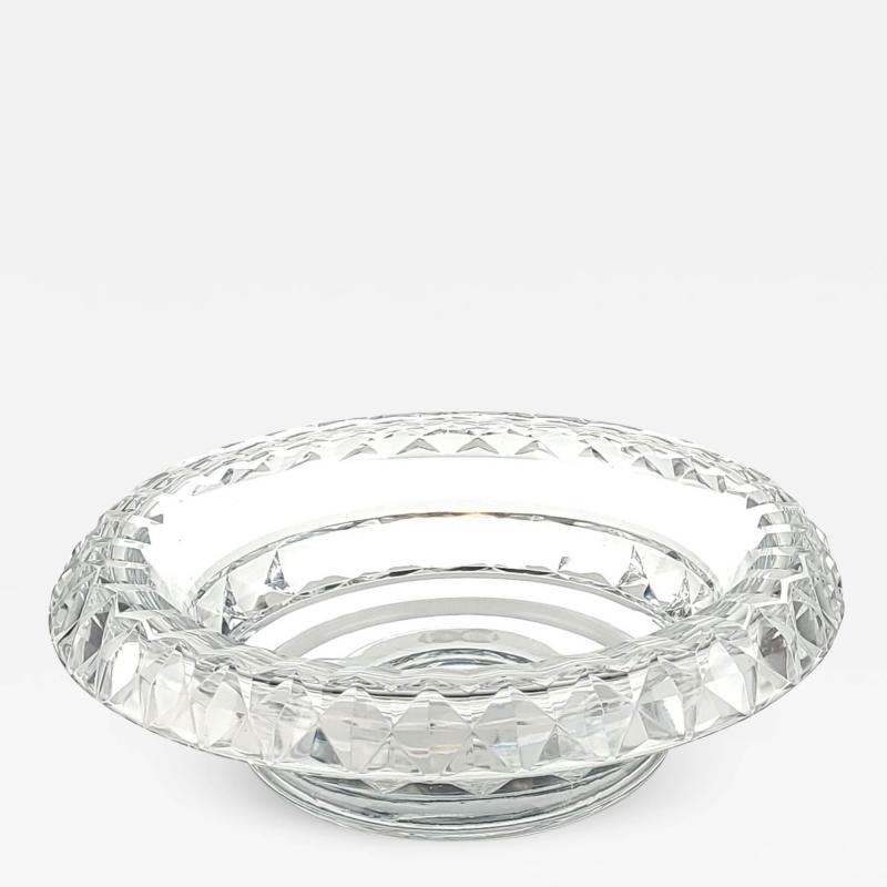 Crystal Bowl U S A circa 1980
