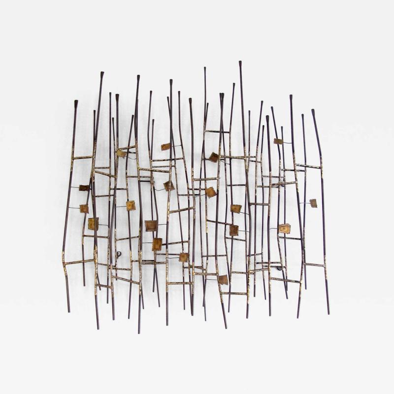 Curtis Jer American Modern Wall Sculpture Curtis Jere