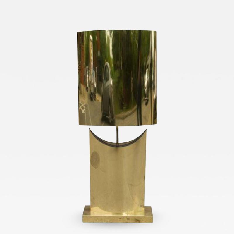 Curtis Jer Beautiful Brass Lamp by Curtis Jere