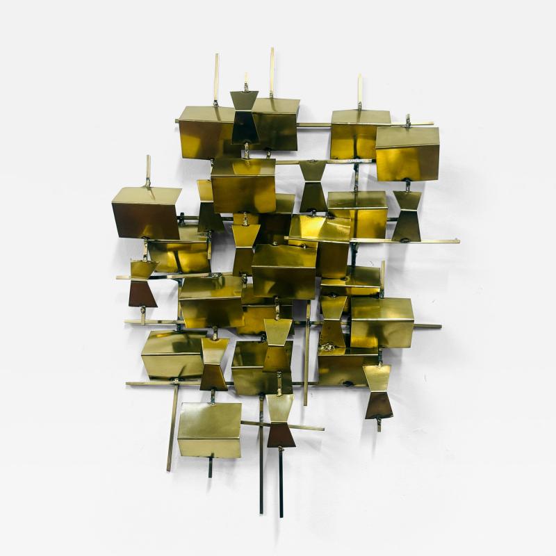 Curtis Jer Brutalist Wall Sculpture