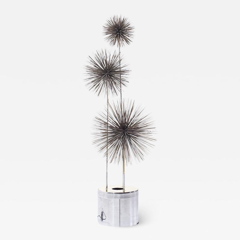 Curtis Jer Curtis Jere Mid Century Urchin Sculptural Floor Lamp