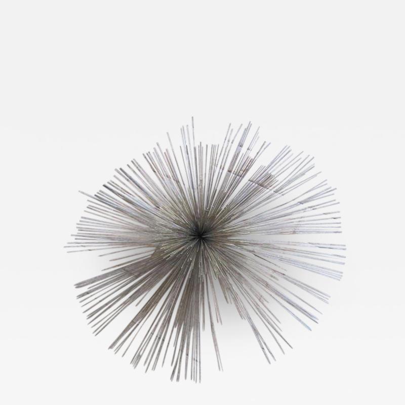 Curtis Jer Curtis Jere Multi Toned Metal Starburst Wall Sculpture Mid Century Modern