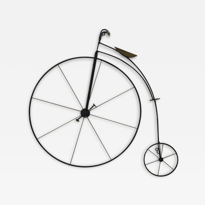 Curtis Jere High Wheel Bike Sculpture