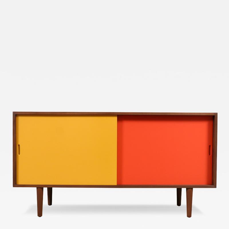 Custom Made Multi Color Lacquered Credenza by Danish Modern LA