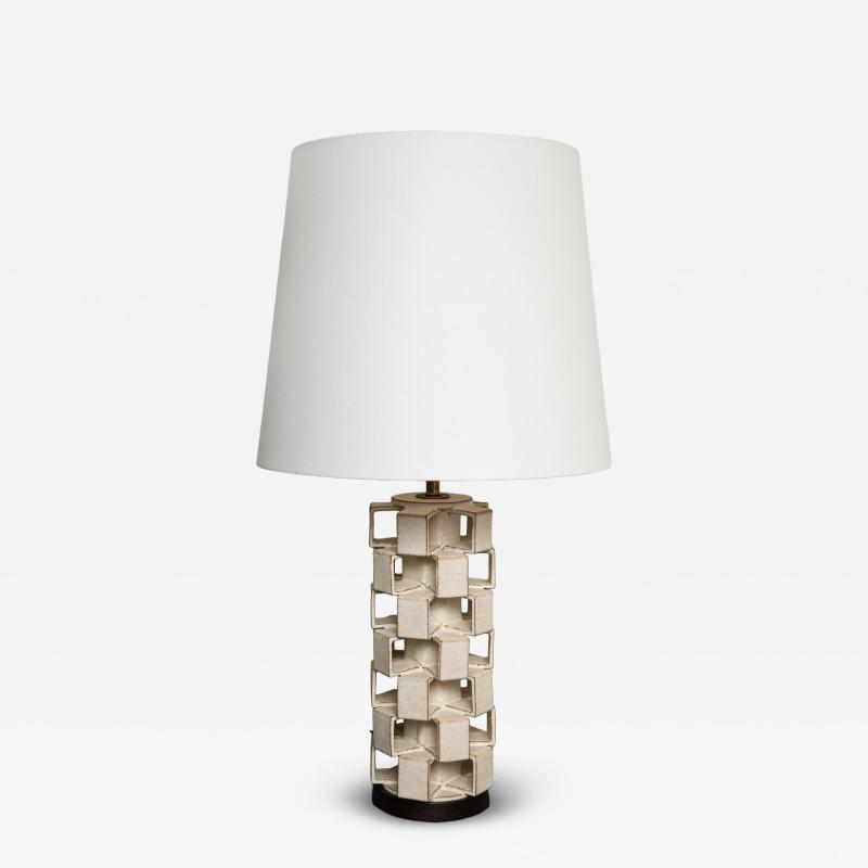 Custom cube table lamp