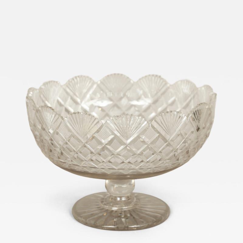 Cut Glass Compote