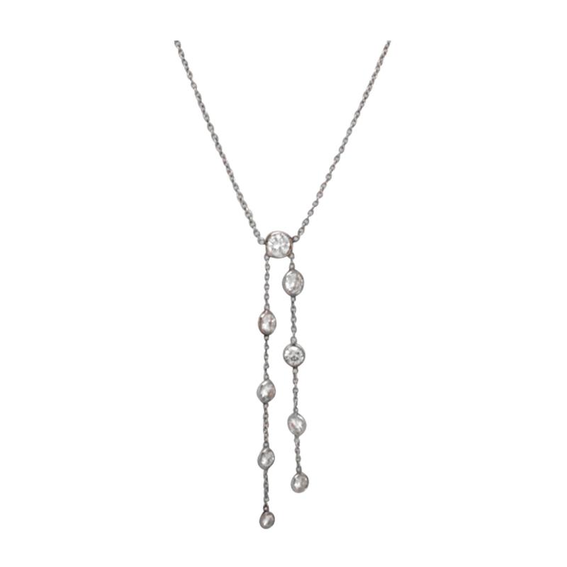 Diamond Waterfall Necklace