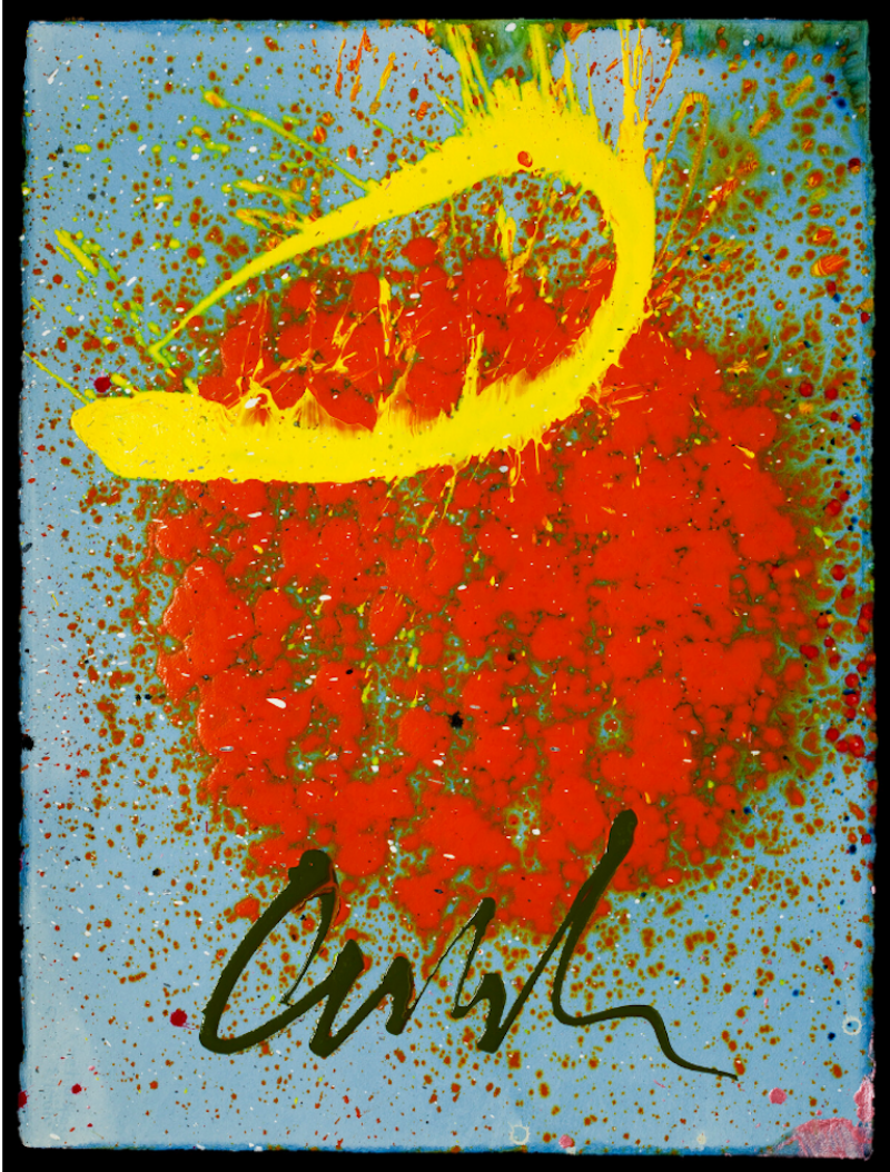 Dale Chihuly Basket Drawing 2012