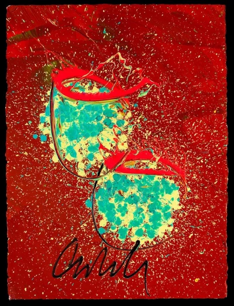 Dale Chihuly Basket Drawing 2013