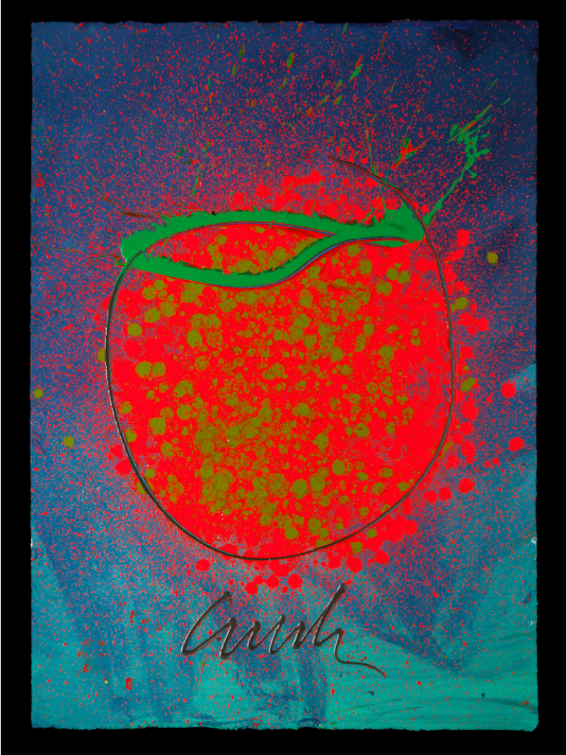 Dale Chihuly Basket Drawing 2014