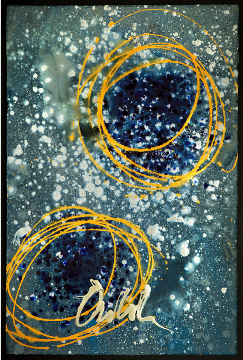 Dale Chihuly Float Drawing 2013