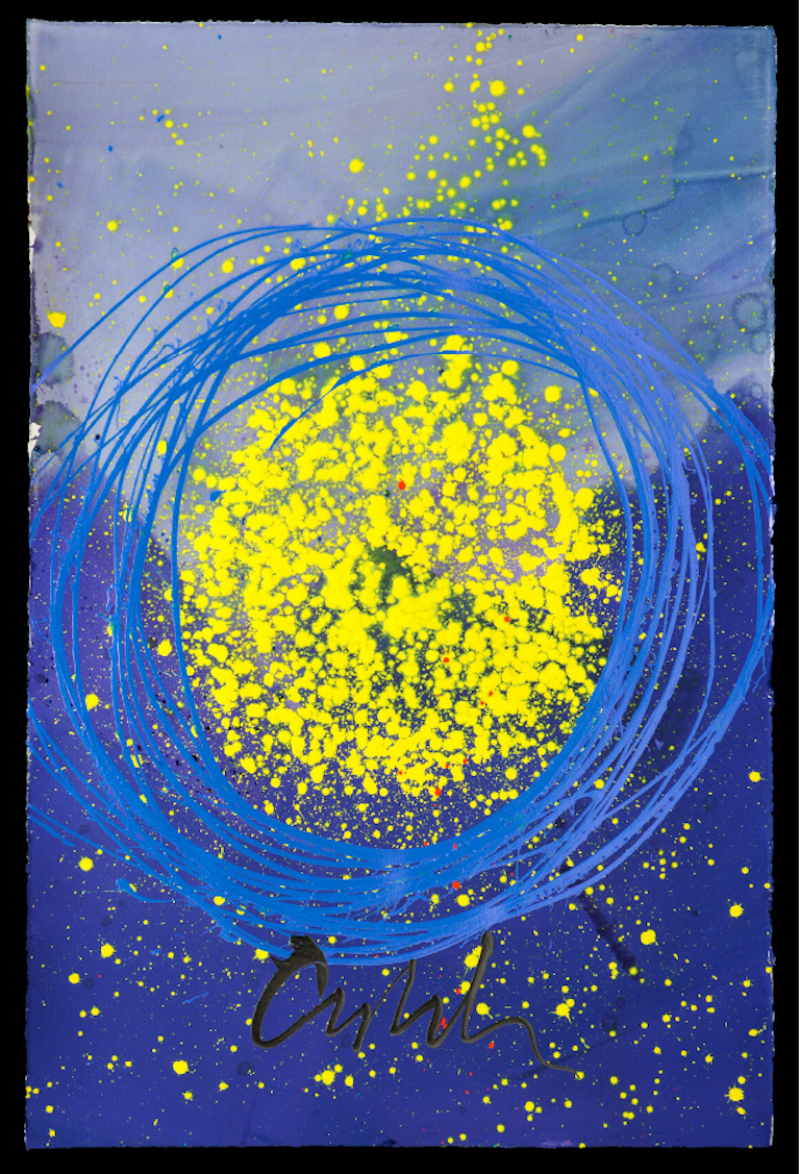 Dale Chihuly Float Drawing 2014