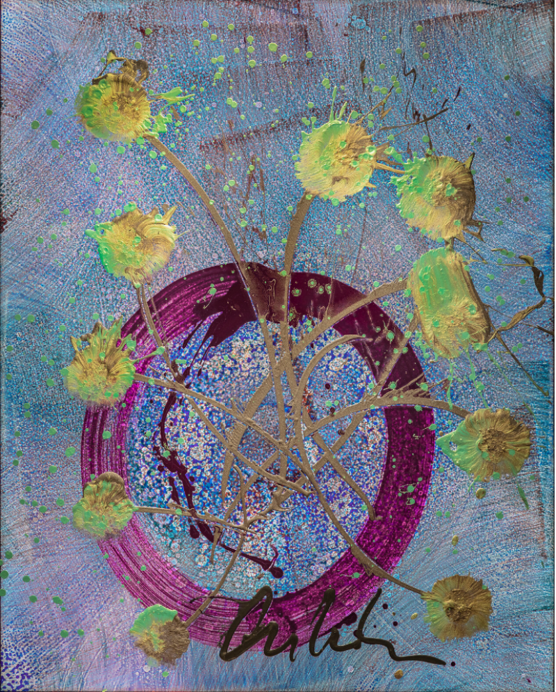 Dale Chihuly Ikebana Light Drawing 2019