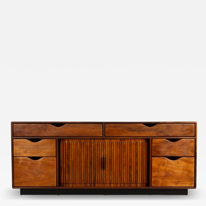 Dale Holub Credenza Solid Koa Wood 1976