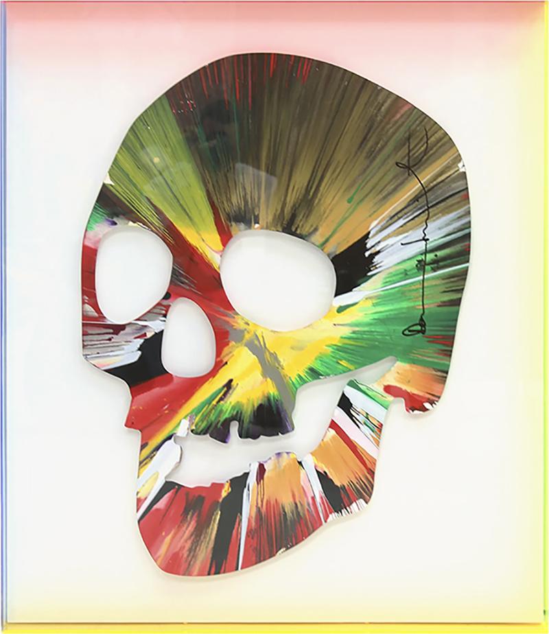 Damien Hirst Skull Spin Painting 2009 Damien Hirst