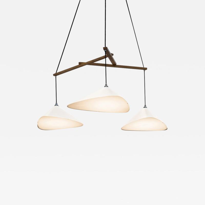 Daniel Becker Daniel Becker Emily 3 Chandelier in Matte White