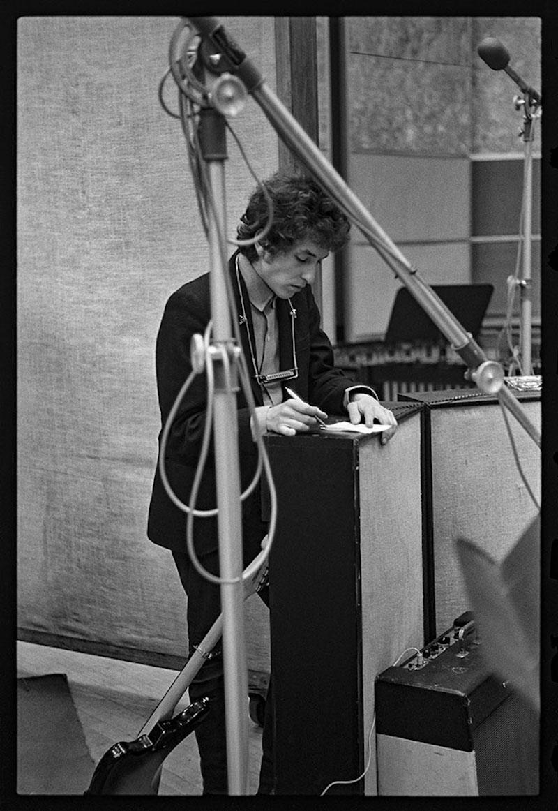 Daniel Kramer Bob Dylan Record Session NYC