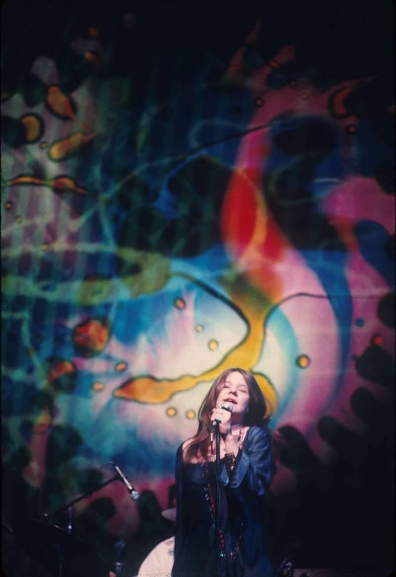 Daniel Kramer Janis Joplin Performing at Filmore East
