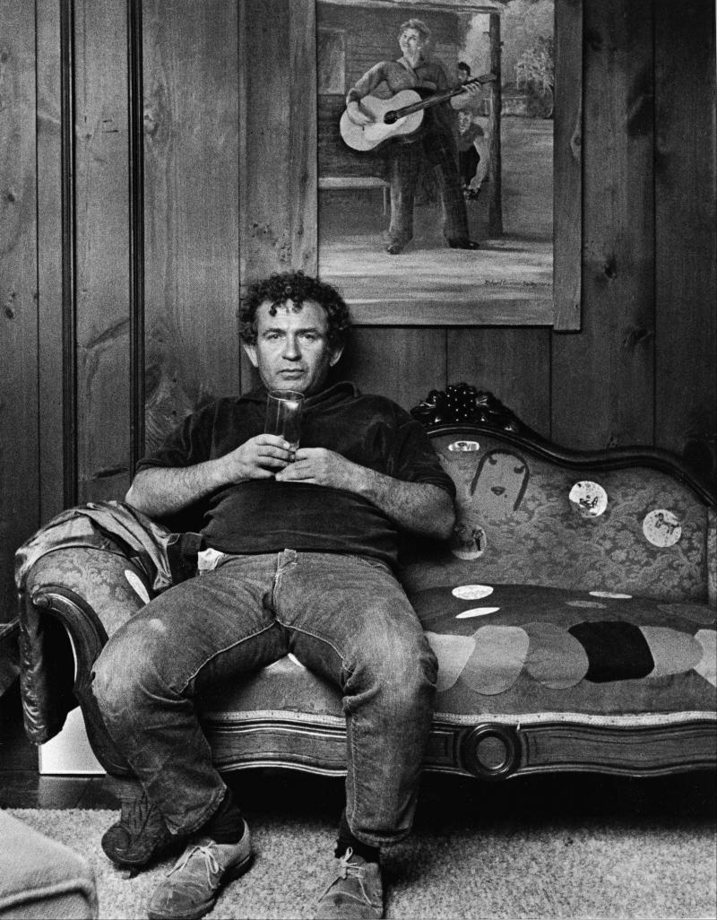 Daniel Kramer Norman Mailer at Provincetown Home
