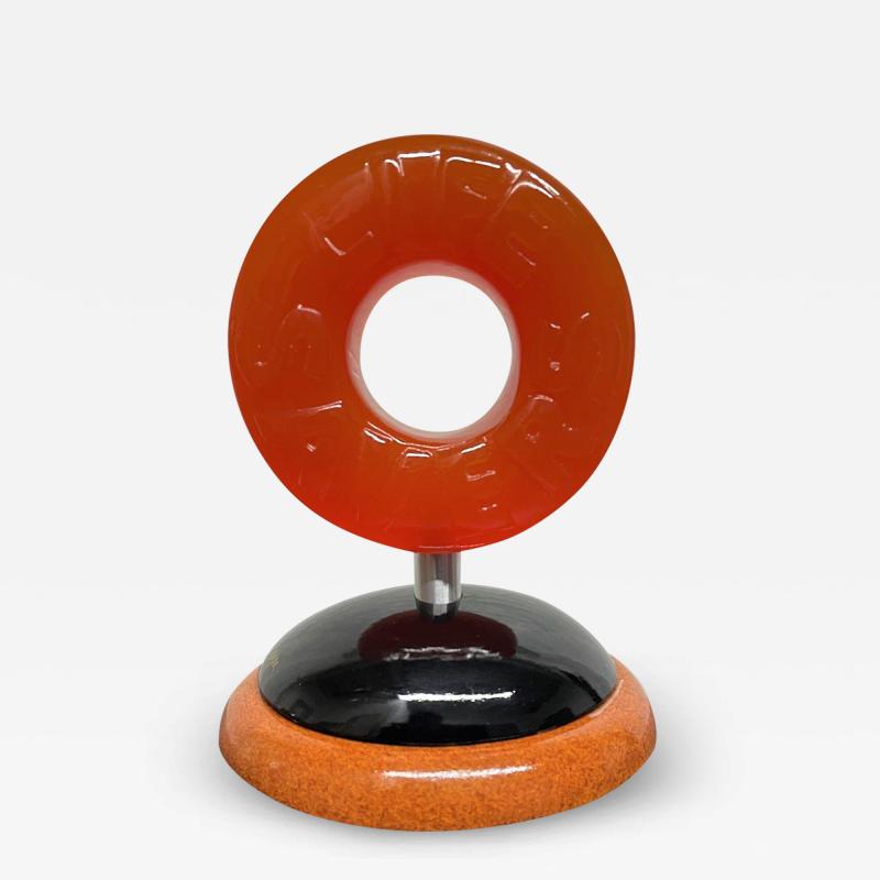 Daniel Meyer Lifesaver Candy Sculpture by Daniel Meyer Signed