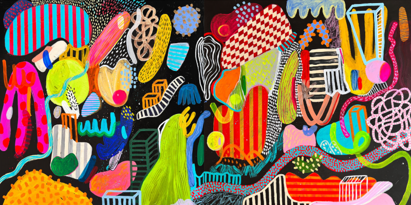 Daniela Marin Creation I Abstract painting 2022