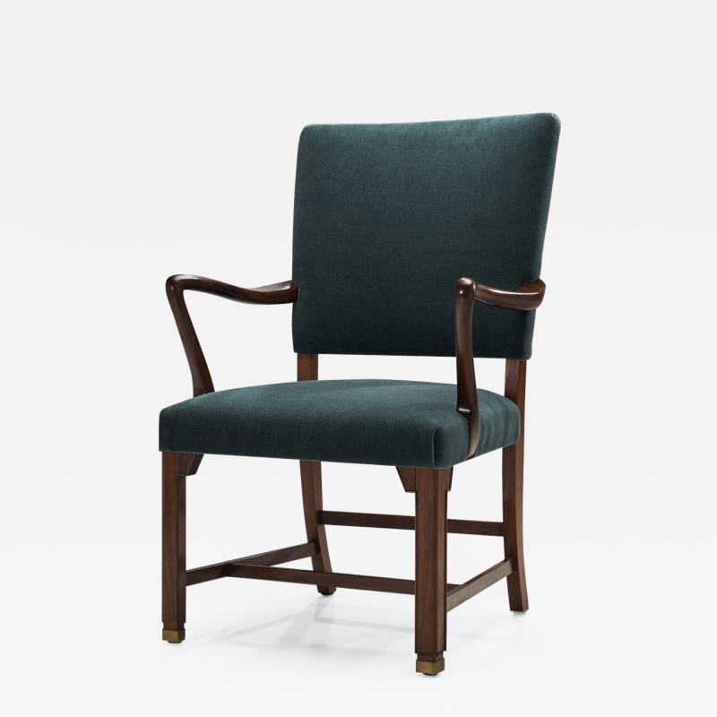 Danish Cabinetmaker Upholstered Armchair Denmark 1930s