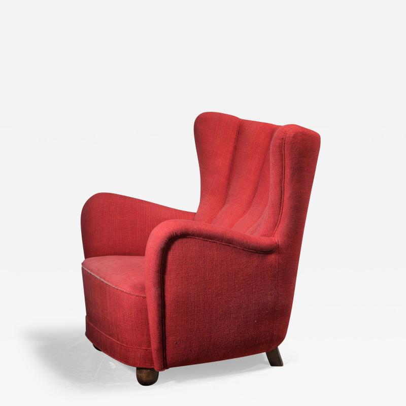 Danish Highback Easy Chair