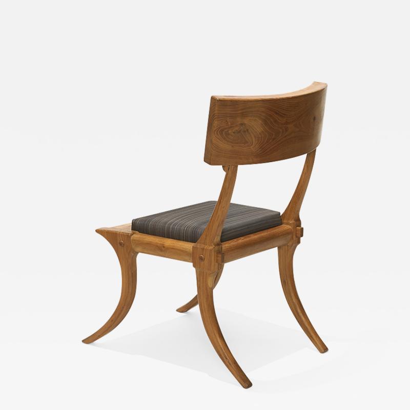 Danish Klismos Chair in Solid Pine