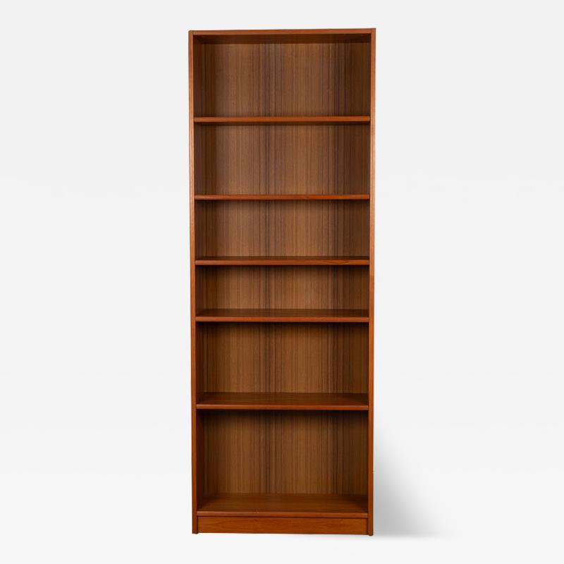 Danish Mid Century Modern Teak Tall Bookcase