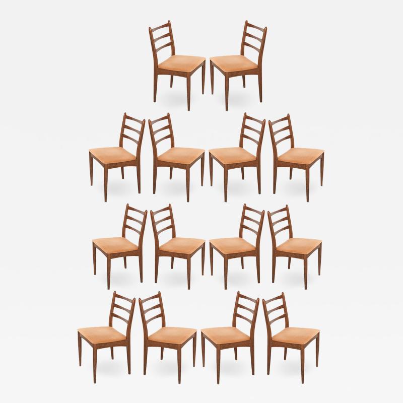 Danish Modern Maple Side Chairs 14 in Stock