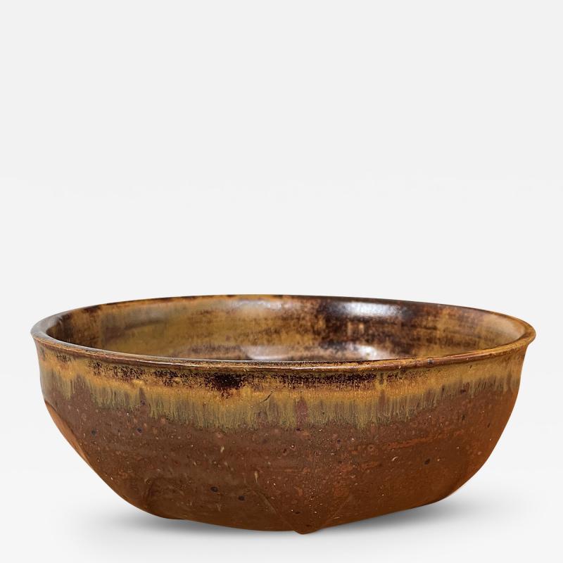 Danish Modern Studio Ceramic Bowl