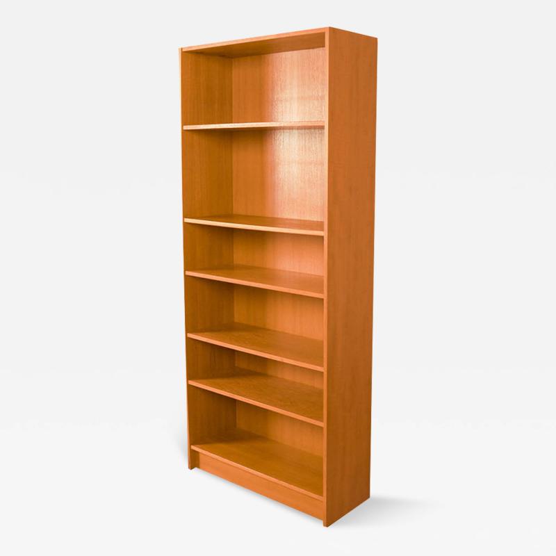 Danish Modern Teak Tall Bookcase