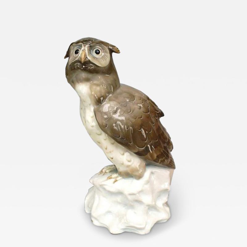 Danish Porcelain Owl