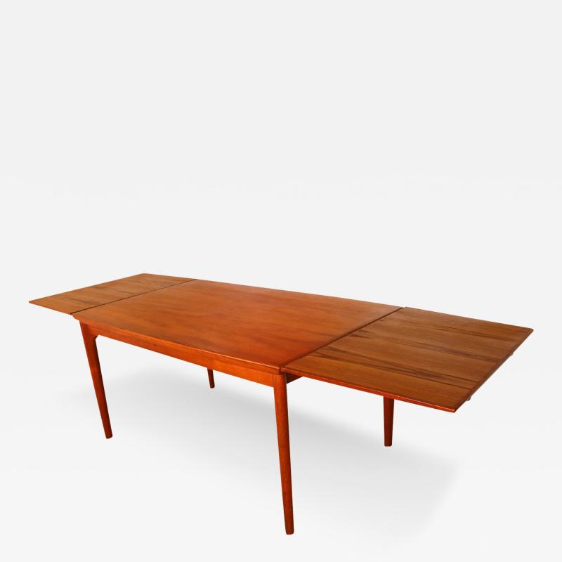 Danish Teak Extra Large Extendable Dining Table