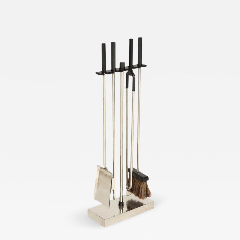 Danny Alessandro Danny Alessandro Fireplace Tools Matte Black and Nickel Chrome