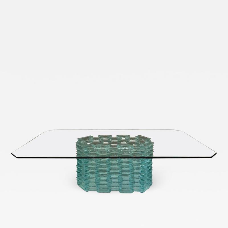 Danny Lane Danny Lane Style Tinted Glass Coffee Table