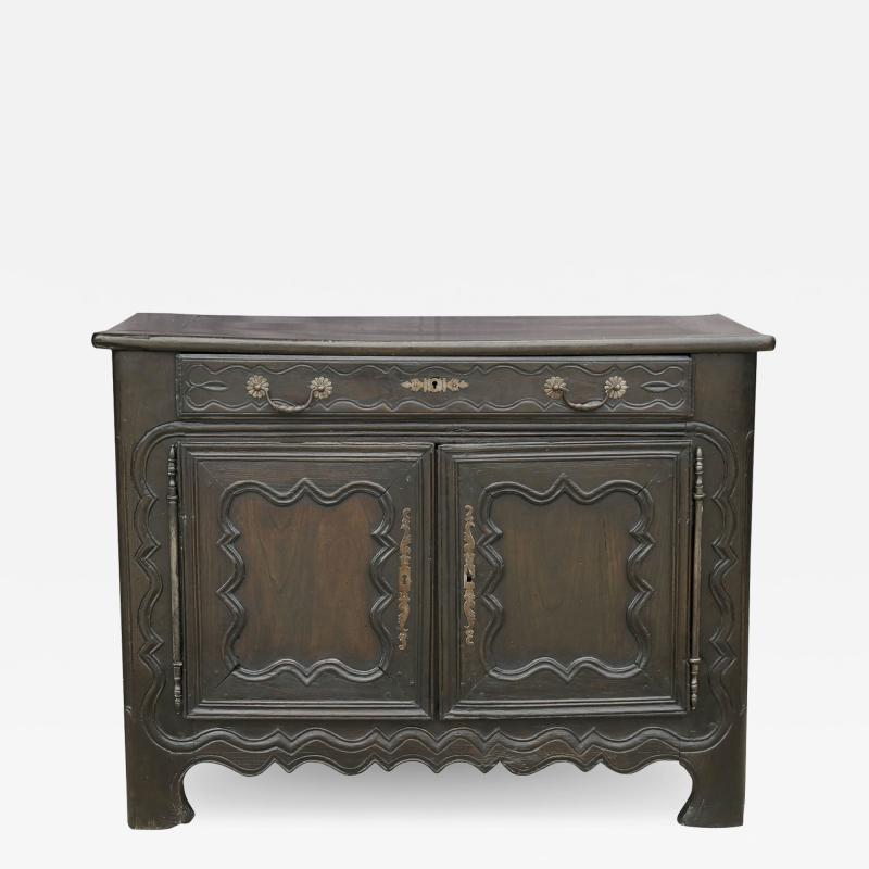 Dark Brown Oak French Buffet