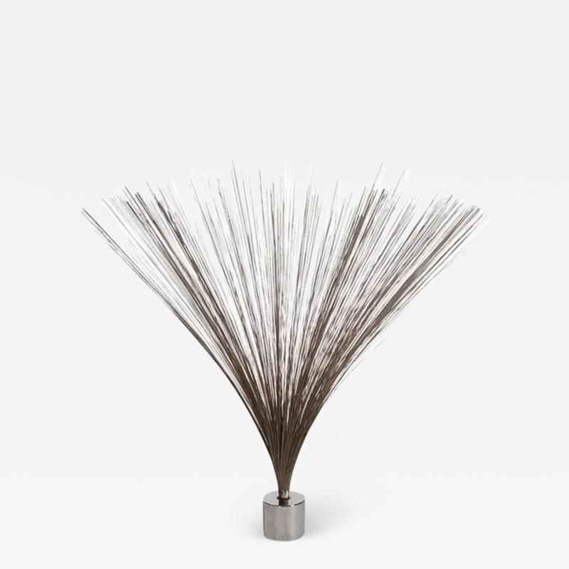 Dave Grossman Mid Century Modern Abstract Wire Spray Table Sculpture by Dave Grossman