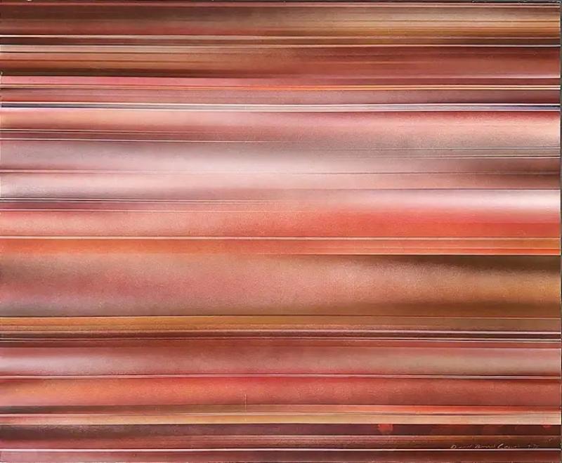 David Barry Lewis David Barry Lewis Large Scale Mid century Abstract Painting