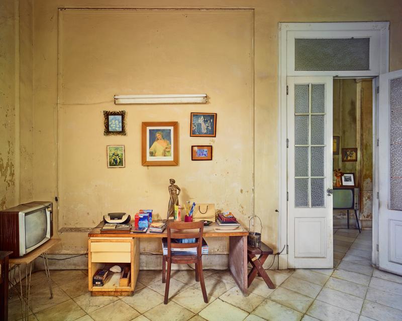 David Burdeny Bedroom Desk Havana Cuba