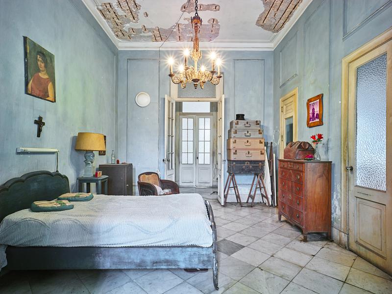 David Burdeny Blue Bedroom Havana Cuba