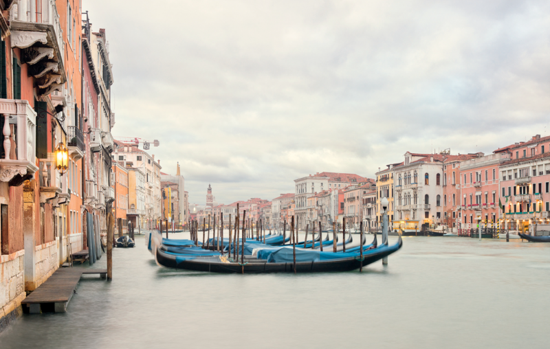 David Burdeny Gondola Station II Grand Canal Venice Italy