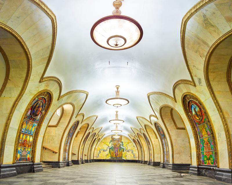 David Burdeny Novoslobodskaya Metro Station Moscow Russia